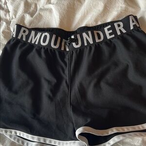 Under Armour Women's Black Athletic Shorts